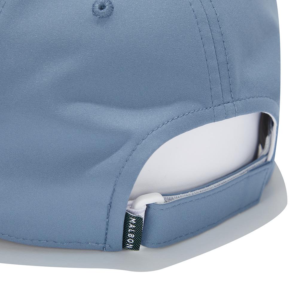 MALBON GOLF Long Brim Performance Ball Cap Blue (Man)
