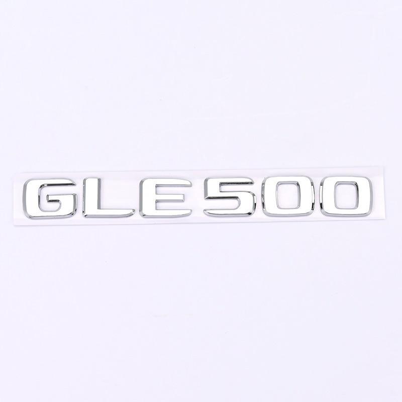Compatible with New Mercedes GLE320, GLE400, GLE450, GLE500 Tail Badge Number Stickers
