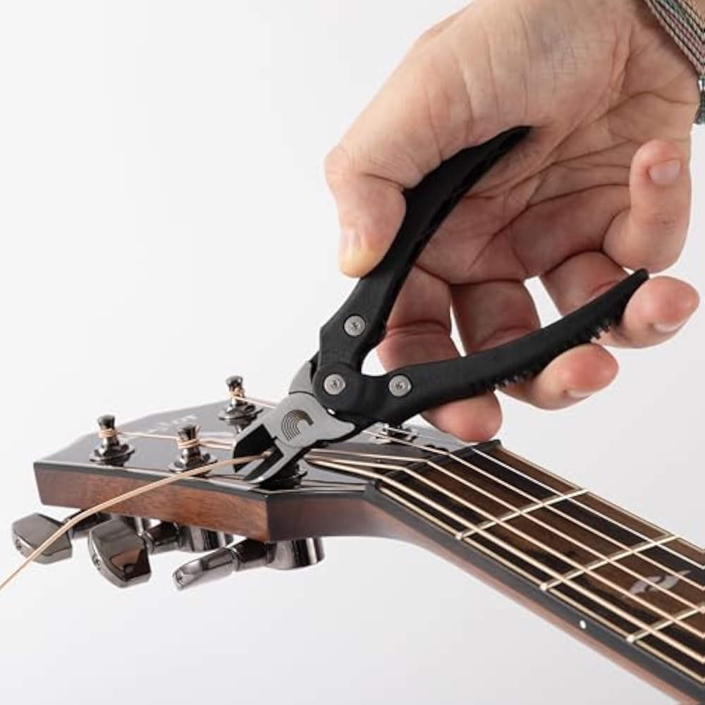 D'Addario Daddario String Cutter Nipper Compound Action Handle Lightweight Design PW-TGSC-01 [Bla...