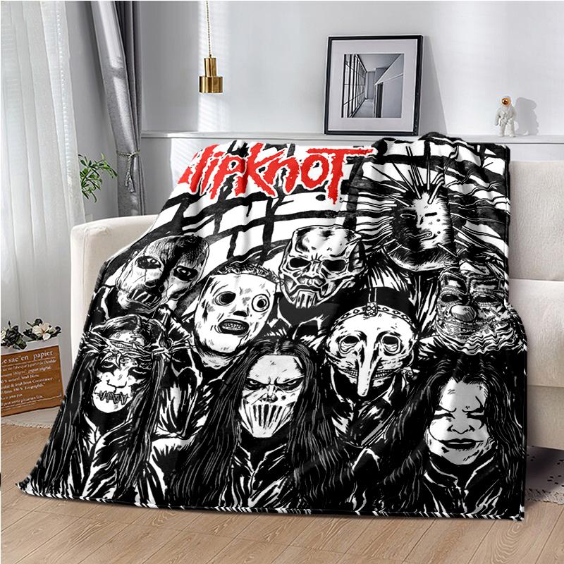 Coperta con Motivo Heavy Metal per Bambini Divano Letto Casa Viaggio Picnic Escursionismo Coperta Super Morbida in Flanella Regalo di Compleanno