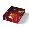 Weihnachtsthema Dreiteiliger Bettbezug Digitaldruck Bettwäscheset Vier Jahreszeiten Bettdecke