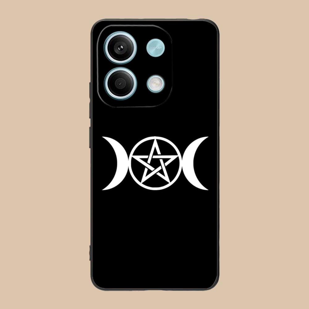 Aesthetic Pentagram Phone Case for POCO F8 F7 F6 F5 F4 F3 F2 Pro GT C75 C71 C65 C61 C40 Pro Ultra Soft TPU Shockproof Cover