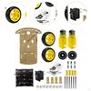 Smart Car Kit Electric Toy Spare Parts Acrylic Fine Performance Programming