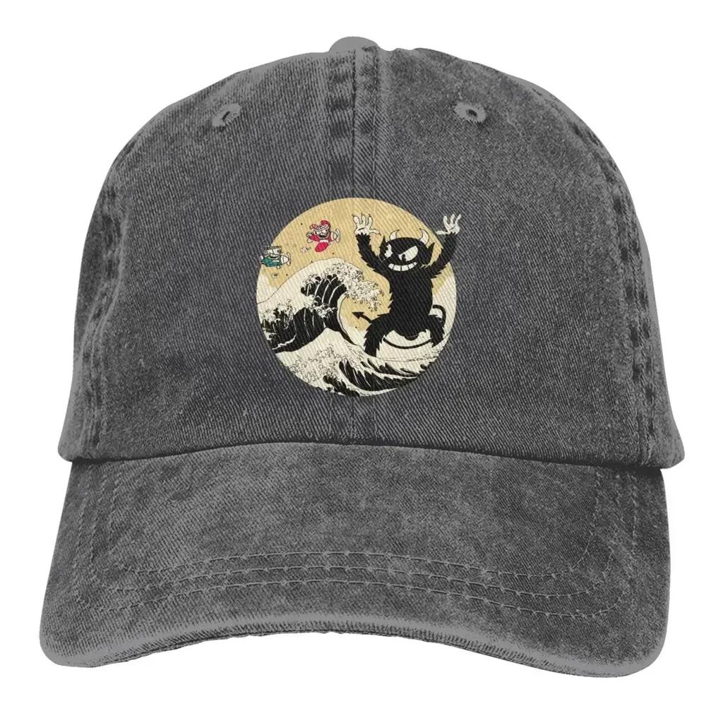 Flood Devil Baseball Cap Men Hats Women Visor Protection Snapback Cuphead Caps