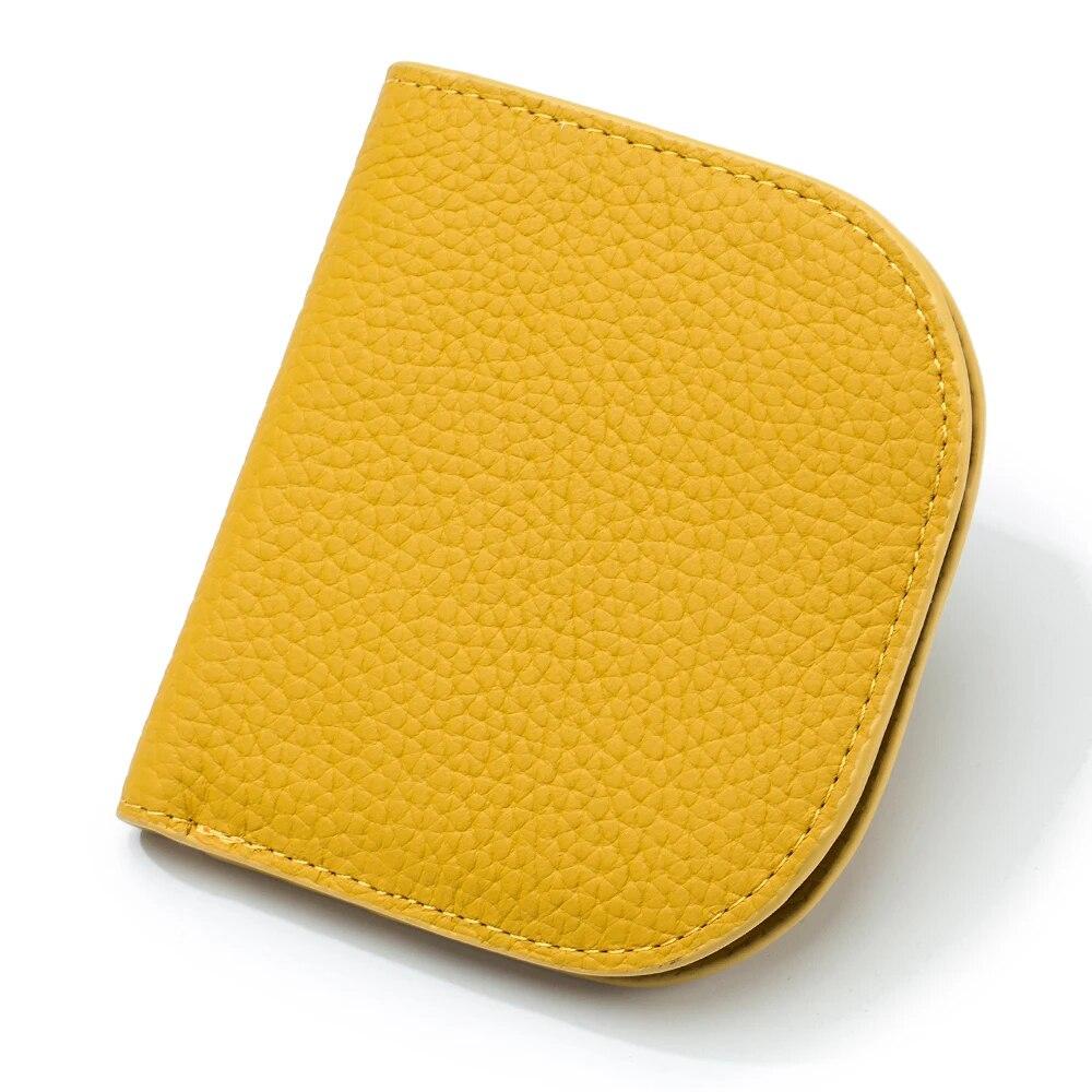 

Жіночий гаманець з натуральної шкіри Zency Високоякісна багатофункціональна сумка для кредитних карток Жіноча портмоне Сумки для грошей Fashion Package ID жовтий