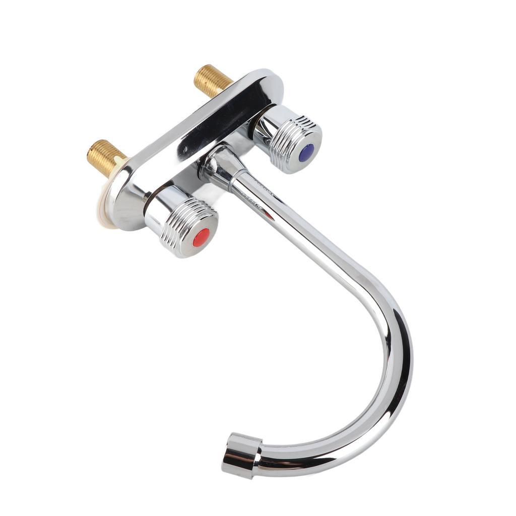 2 Handle Bathroom Faucet Water Saving Hot Water Centerset Bathroom Faucet for Kitchens Bath Basin