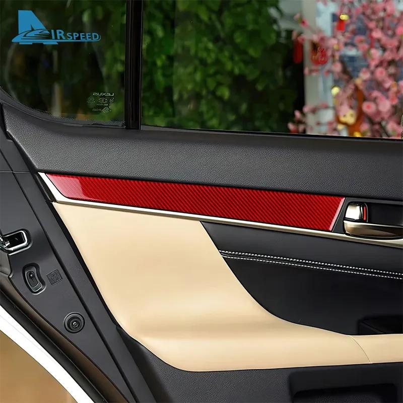 Echter Weicher Karbonfaser-Aufkleber Für Lexus GS 2012 2013 2014 2015 2016 2017 2018 LHD RHD Auto Tür Schutz Panel Innenausstattung