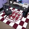 EnglCoat Of Arms Rug for Living Room, Game Rooms, Office, Bedroom, Office Floor Mat Playful Design, fan gifts Christmas decor