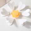 6pcs Daisy Petal Snack Sealing Clips 3D Magnetic Daisy Flower Shaped Plastic Food Clips for Chips Pet Food Kitchen Storage