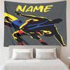 Custom Name wrestling Print Tapestry, Backdrop, Easy Setup, Ideal for Bedroom, Office & Living Room, with Aesthetic Wall Hanging Decor.