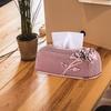 Decorative Tissue Box Holder for Home Car Countertop Elegant Paper Case Cover
