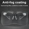 Outdoor Cycling Glasses Clear Anti-fog Lens Windproof Sand-proof Lightweight Men Women Running Motorcycle Bike Sports Goggles Eyewear