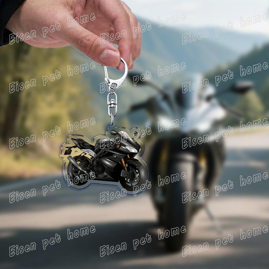 Fashion Motorcycle Helmet Keychain Accessories Bag Charms Motorcyclist Knight Car Keychains Keyrings Jewelry Fans Gift