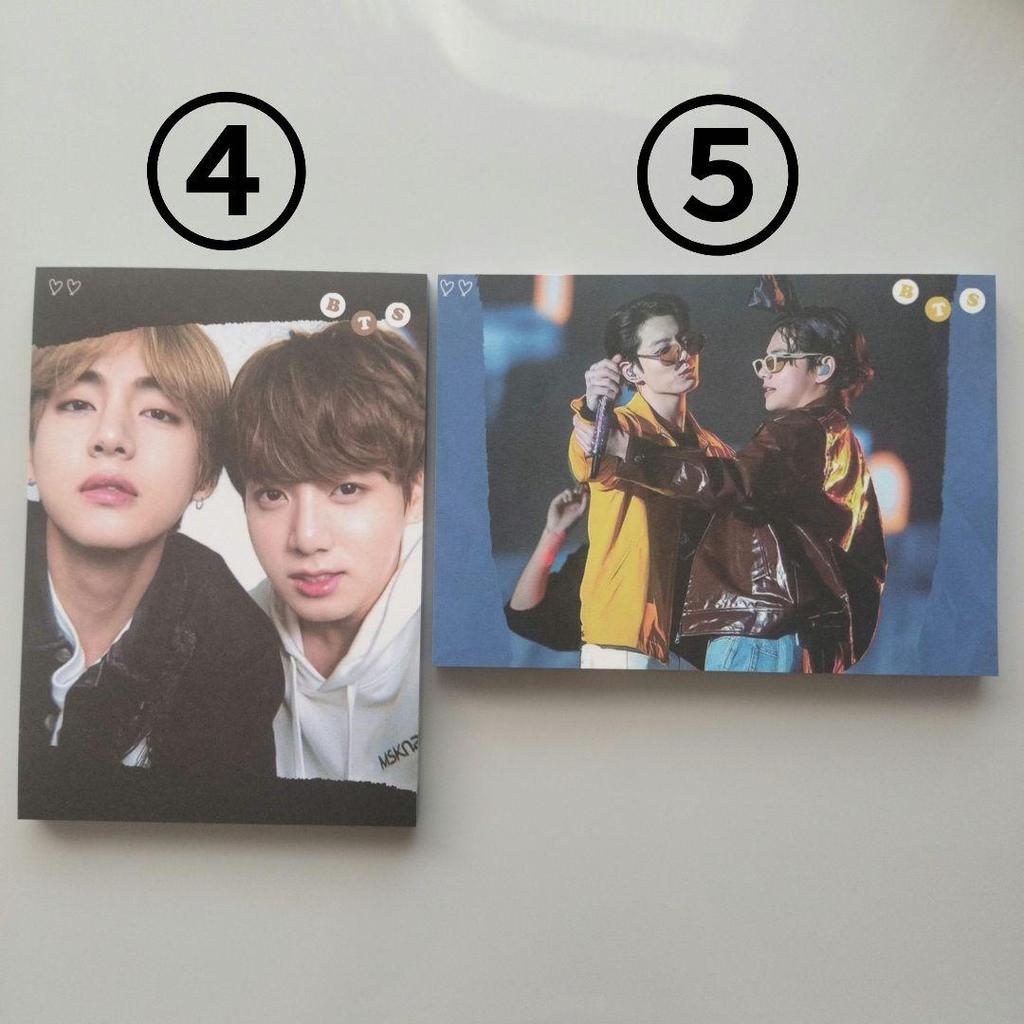 [USED] BTS Notepads (Sold Individually) Korean Maker