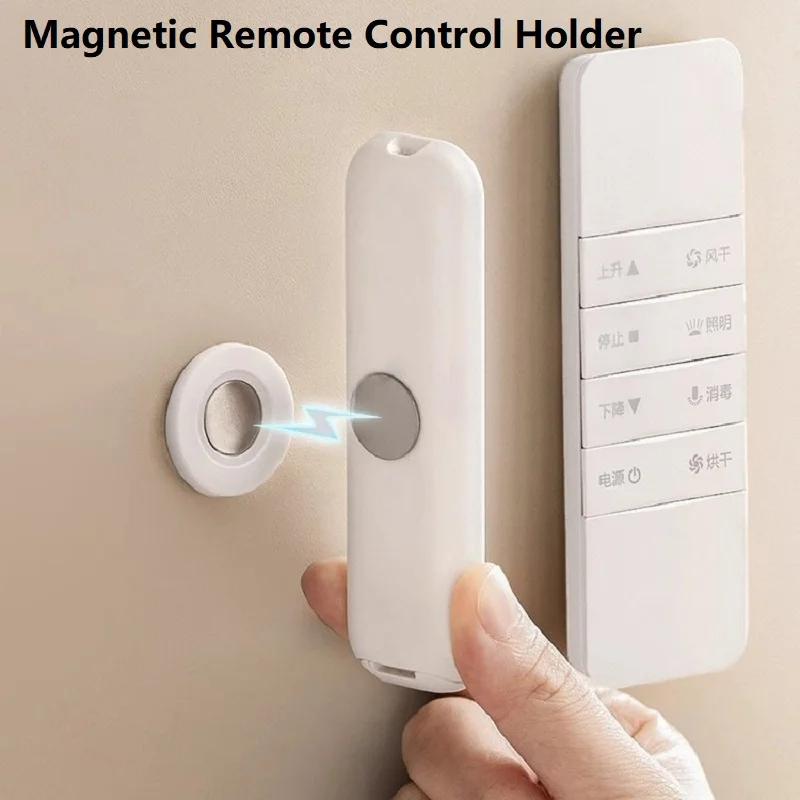 Remote Control Magnetic Stickers Hooks Powerful Stickers Fridge Sticker Wall Mount TV Remote Holder Magnetic Hooks