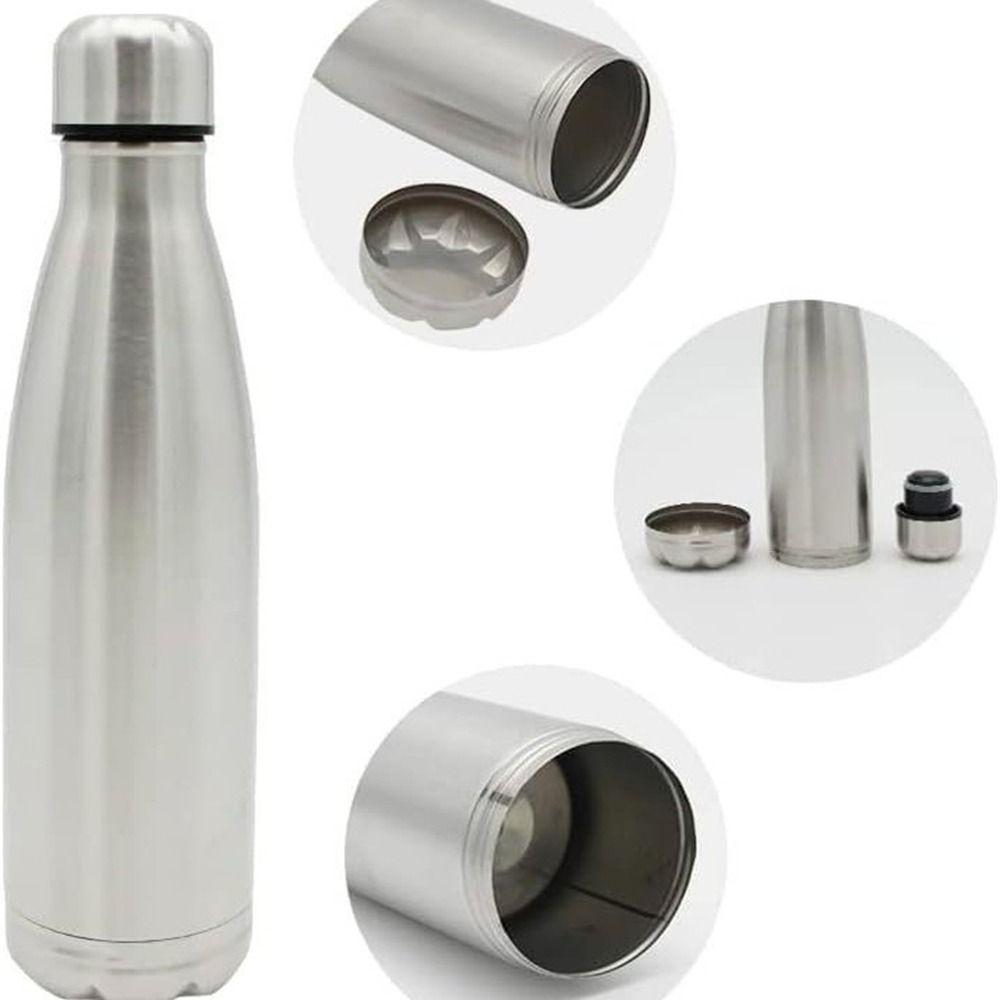 750ml Secret Hidden Water Bottle Stainless Steel Diversion Water Bottle Private Money Box Travel