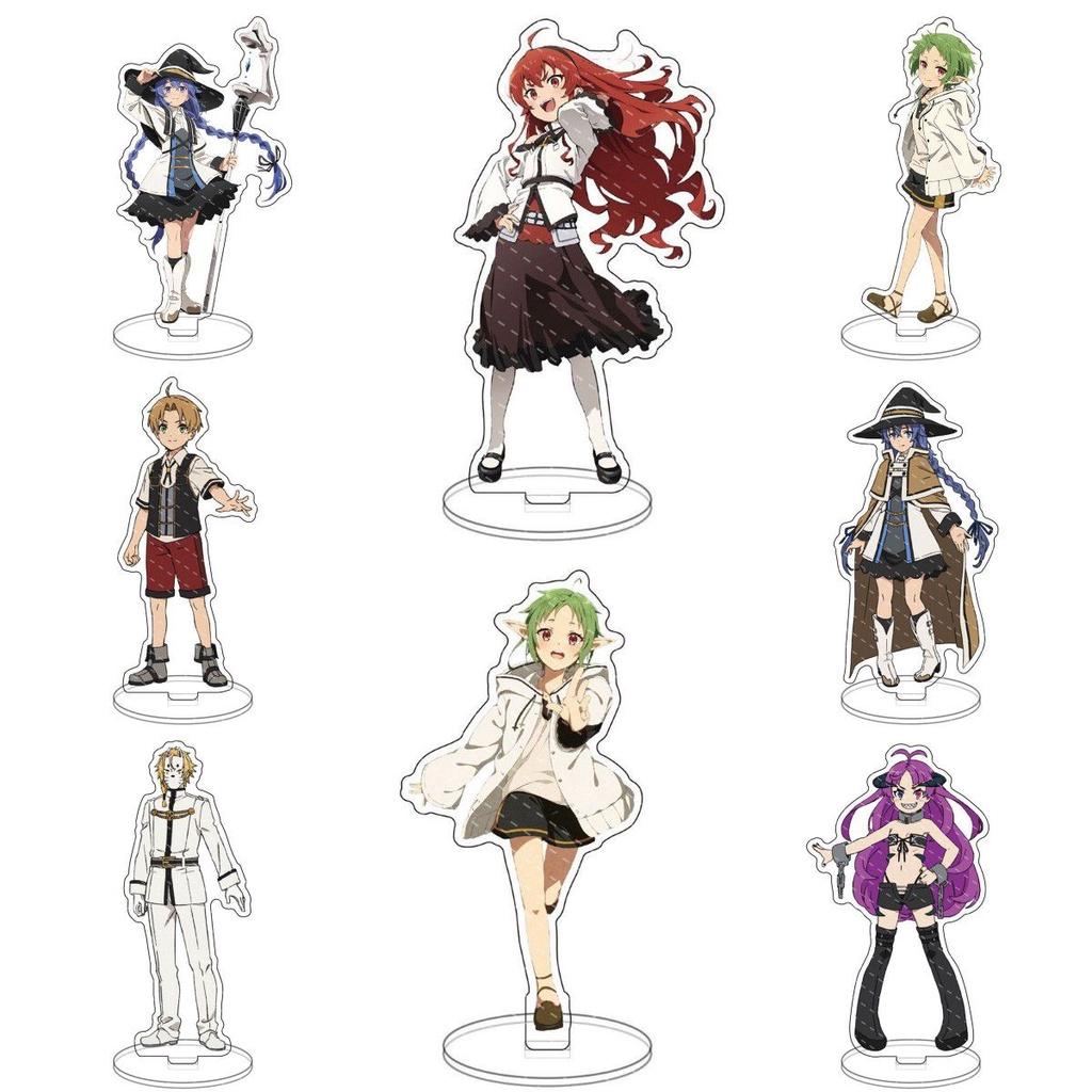 Supporto Acrilico Mushoku Tensei Raffinata Figura Anime Reincarnazione Senza Lavoro Per Decorazione Domestica