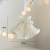 Glitter Angel Fairy Pendant Plastic Xmas Tree Hanging Ornaments DIY Xmas Home Decoration