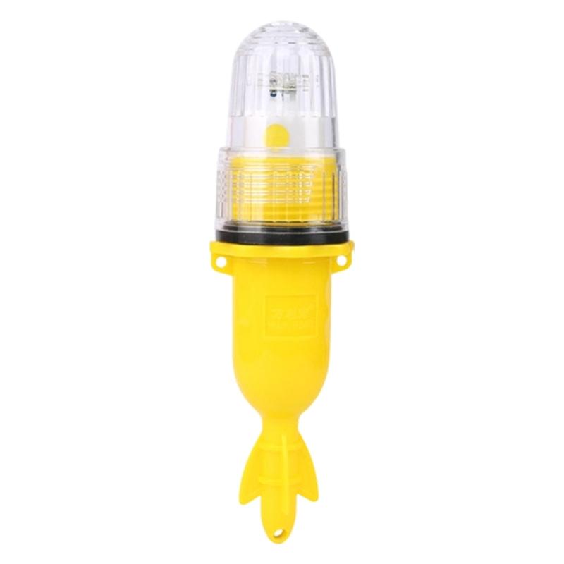 Marine Signal Light Net Marker LED Fish Collecting Light Underwater Fish Lure Lamp Outdoor Fishing Accessories