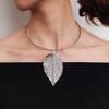 Fashion Leaf Pendant Necklace For Women