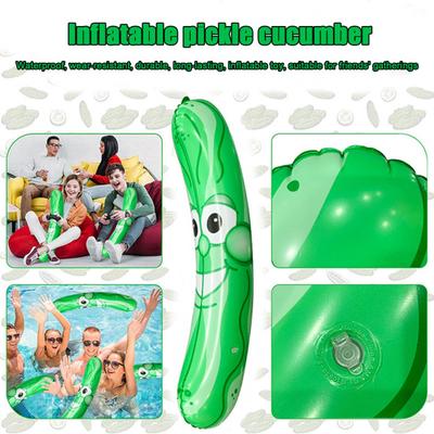 Obří nafukovací hračka okurka léto kimchi nafukovací matrace do bazénu zábava kimchi párty rekvizita