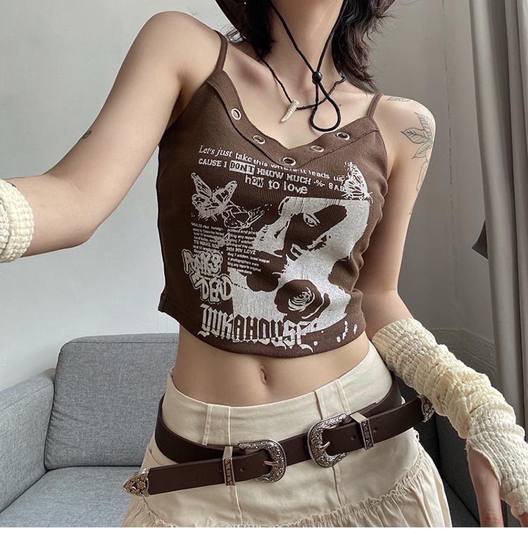 

Женская черная вязаная облегающая майка-базовый слой 2023 S