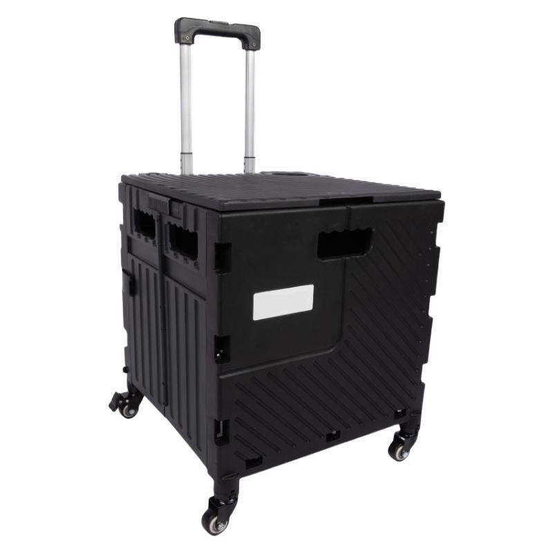 Foldable Wheeled Storage Trolley for Outdoor Camping & Comic Exhibitions