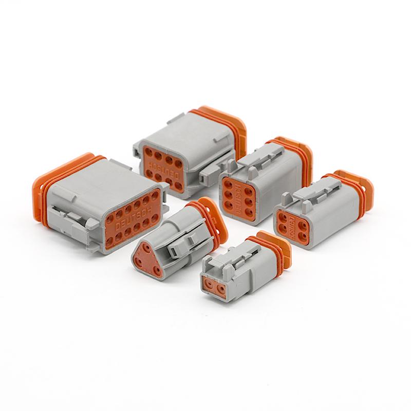 Hot Sale 2/3/4/6/8/12pin DT Series Manufacturer Male Female Automotive Waterproof Connector Factory DT04-2P DT06-2S