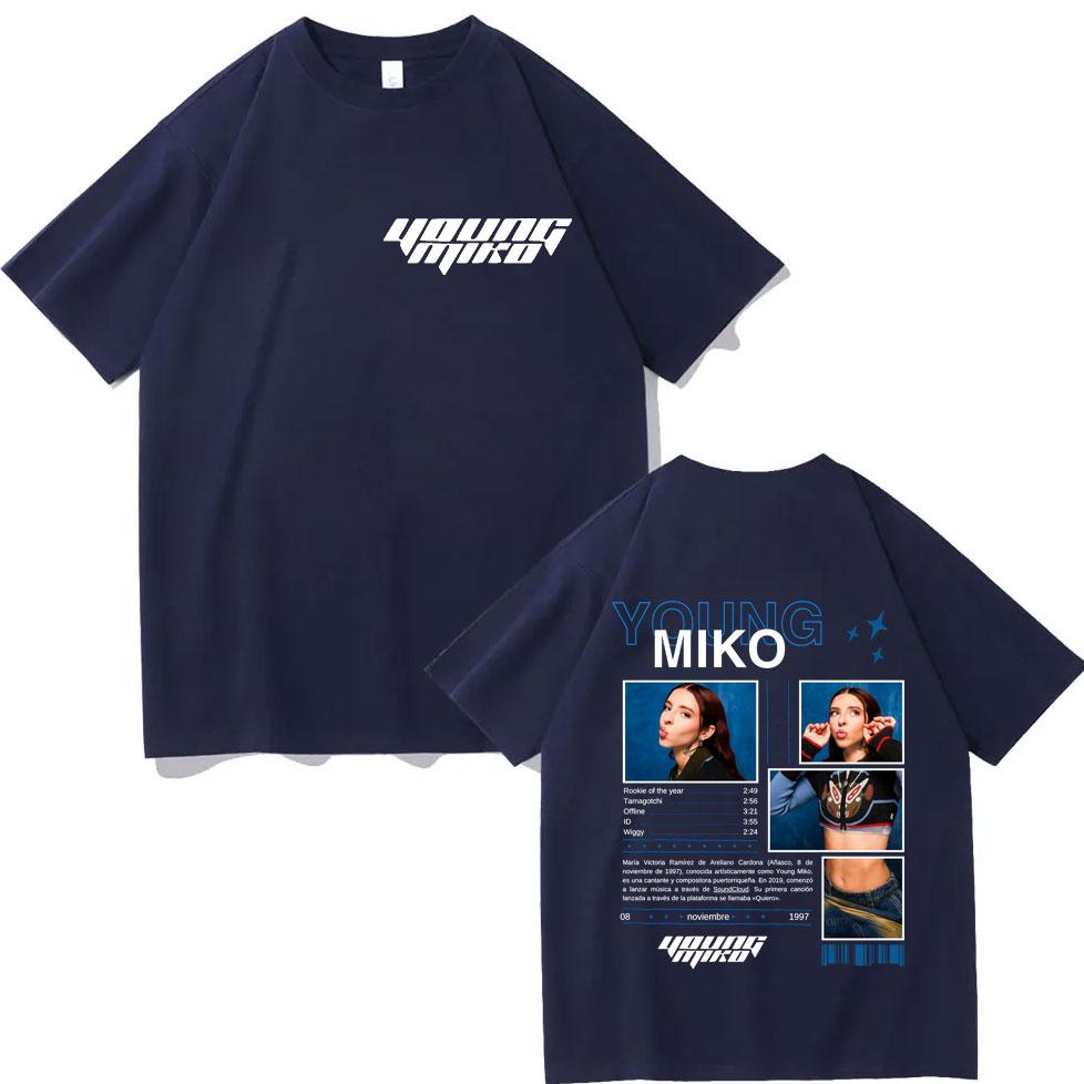 

Rapper Young Miko Graphic T Shirt Hip Hop Fashion Aesthetic Oversized Tshirt Unisex Women Casual Cotton Short Sleeve Tshirts 4XL