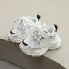 Boys Spring Autumn Breathable Mesh Dad Shoes Soft Sole Lightweight Casual Running Sneakers For Kids