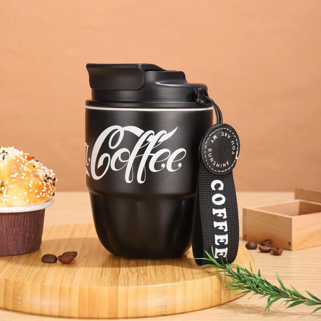Stainless Steel Insulated Cup 260/320ml Coffee Travel Mug Double Wall Vacuum Insulation Cups Mini Portable Dual Drink Office Cup
