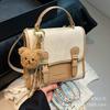 Schoolbag Backpack Women's 1011 New Travel Backpack Korean Edition Niche Design Fashion Street Trend Casual Student School Bag