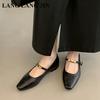 New Fashion Footwear Flats Ballet Shoes Brand Designer Women Casual Loafer Mary Janes Shoes Square Toe Ballerina Soft Shoe Mujer