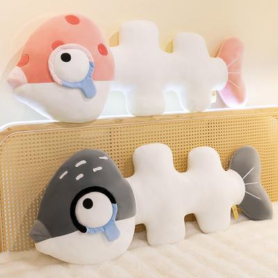 Creative Fish Bone Stuffed Toys Girls' Bedside Pillow Sleeping Pillow Children's Doll Living Room Funny Ornaments