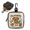 Canvas Pet Training Pouch PVC Snack Pouch Portable Dog Treat Pouch  Outdoor Walking