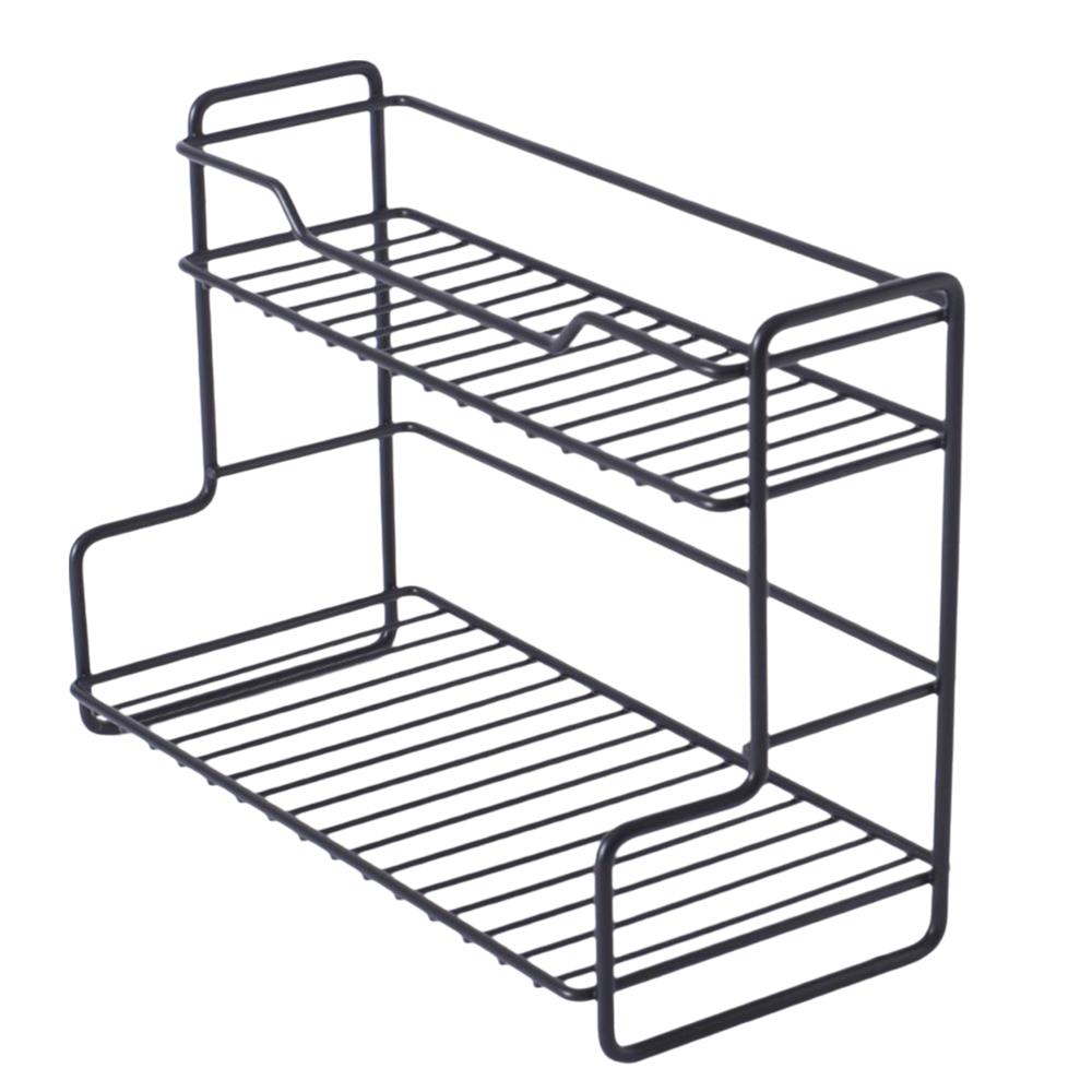 Double-layer Bathroom Storage Rack Modern Kitchen Storage Stand  Home Supplies