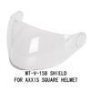 Motorcycles Helmet Visor Lens Windshield Replacements for AXXIS Square MTV15B Durable Helmet Lens Shield
