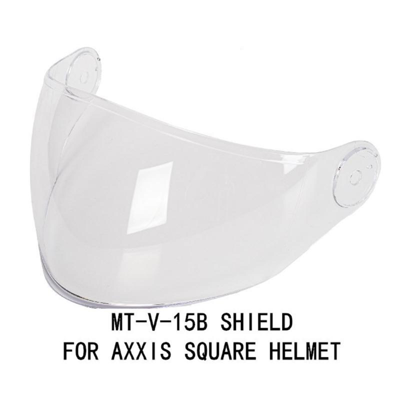 Motorcycles Helmet Visor Lens Windshield Replacements for AXXIS Square MTV15B Durable Helmet Lens Shield