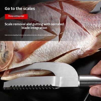 3 In 1  Fish Scale  Scraping Cutting Digging Tools for Professional Home Kitchen Seafood Preparation