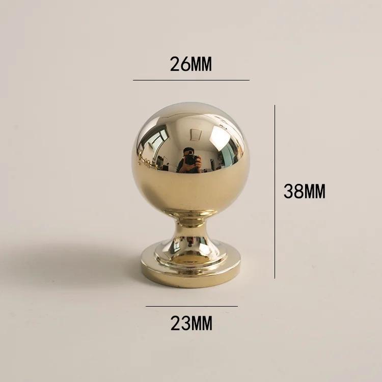 Bright Gold Solid Cabinet Handle and Knob Brass Drawer Knobs T Bar Bedroom Kitchen Cupboard Hardware Bathroom Furniture
