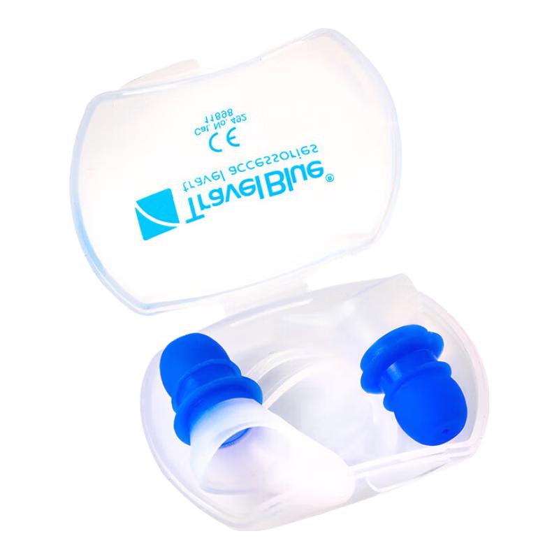 Blue Travel Flight Earplugs