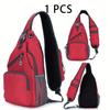 Sling Bag Lightweight Crossbody Sling Backpack for Women Men Large Shoulder Chest Bag Daypack for Hiking Traveling