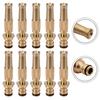 Interchangeable Nozzles Copper Car Wash Nozzle Car Washing Vehicle Maintenance Easy Water Flow Control Effective Dirt Removal