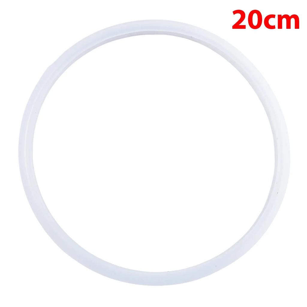for 18-32cm Pressure Cooker Sealing Ring Clear Silicone Rubber Gasket Home Pressure Cooker Seal Ring Kitchen Cooking Tools