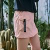 CHALLENGER Women'S Nylon Balloon Fit Cargo Culottes Pink