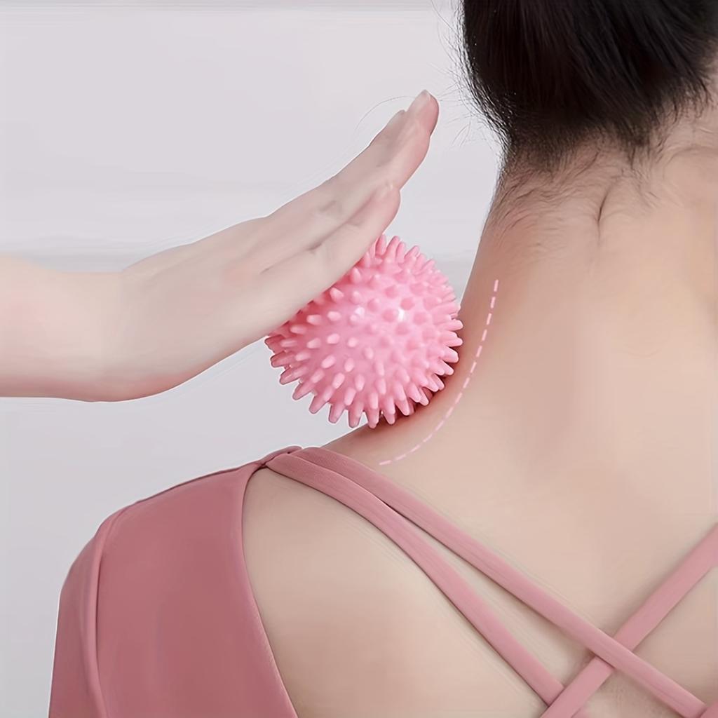 1 Yoga Fitness Fascia Massage Ball - Available In Multiple Colors - Foot, Leg, Shoulder, Neck, And Arm Massager For Home Use