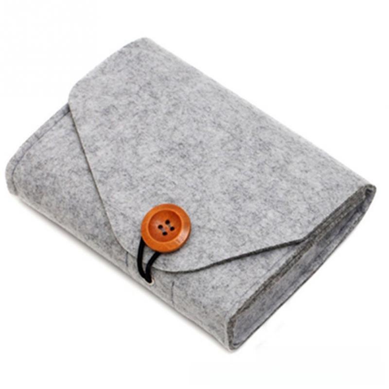 

New Power Storage Notebook Felt Bag with Charging Features Color Card