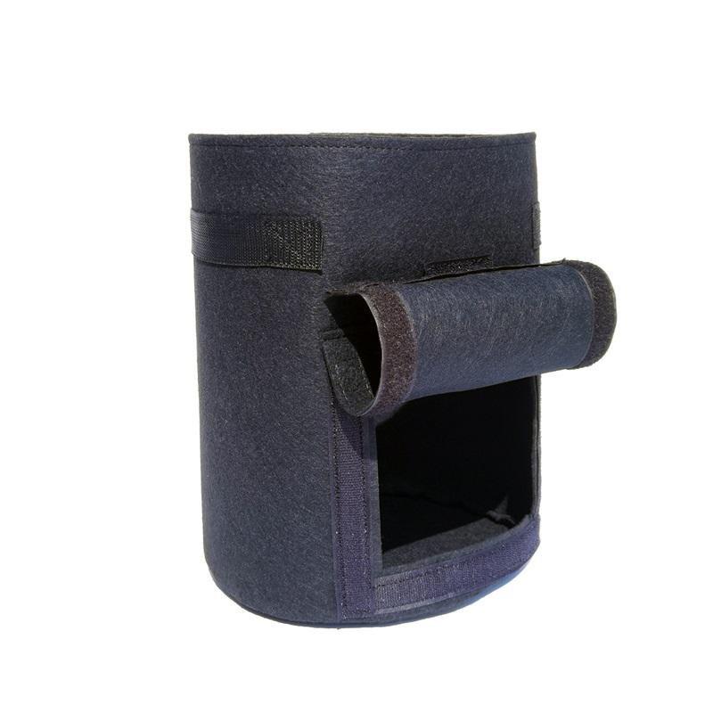 Sweet Potato Potato Planting Bag Green Thickened Felt Plant Planting Bucket Non-woven Flower Pot With Window