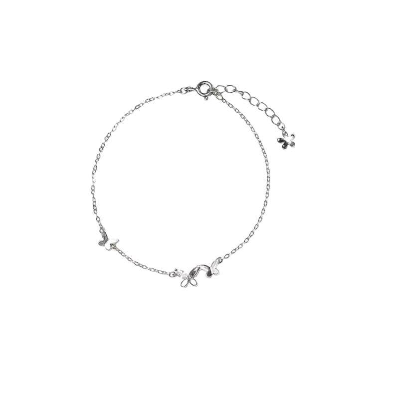 Shining Butterfly Bracelet Women's Light Luxury High-end Sense Niche Design Versatile Fashion Temperament To Give Girlfriend Gifts and Accessories