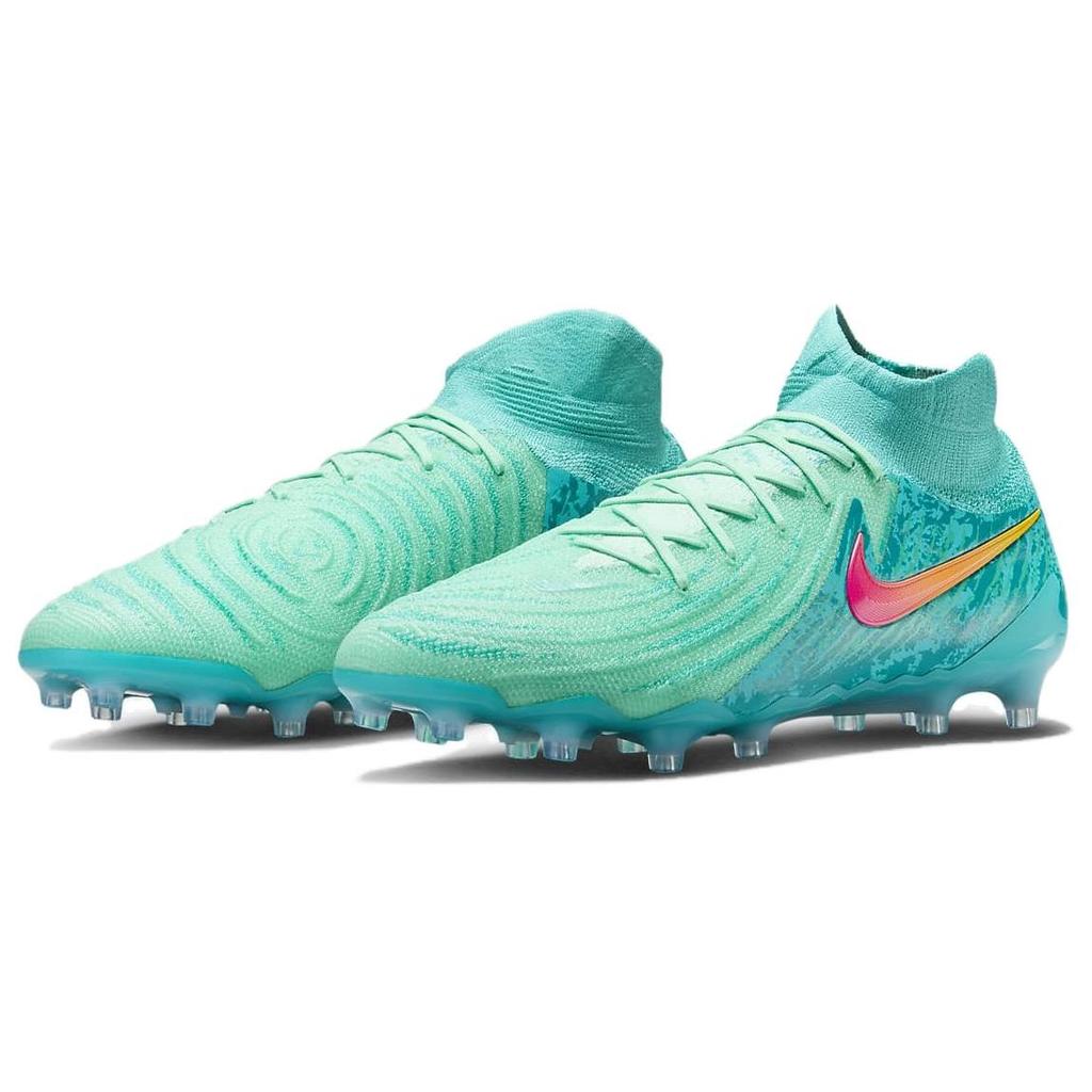 Nike Phantom Luna 2 Elite LV8 AG High Vortex Pack Men Sneakers Green Green-Glow Black FJ2567-300